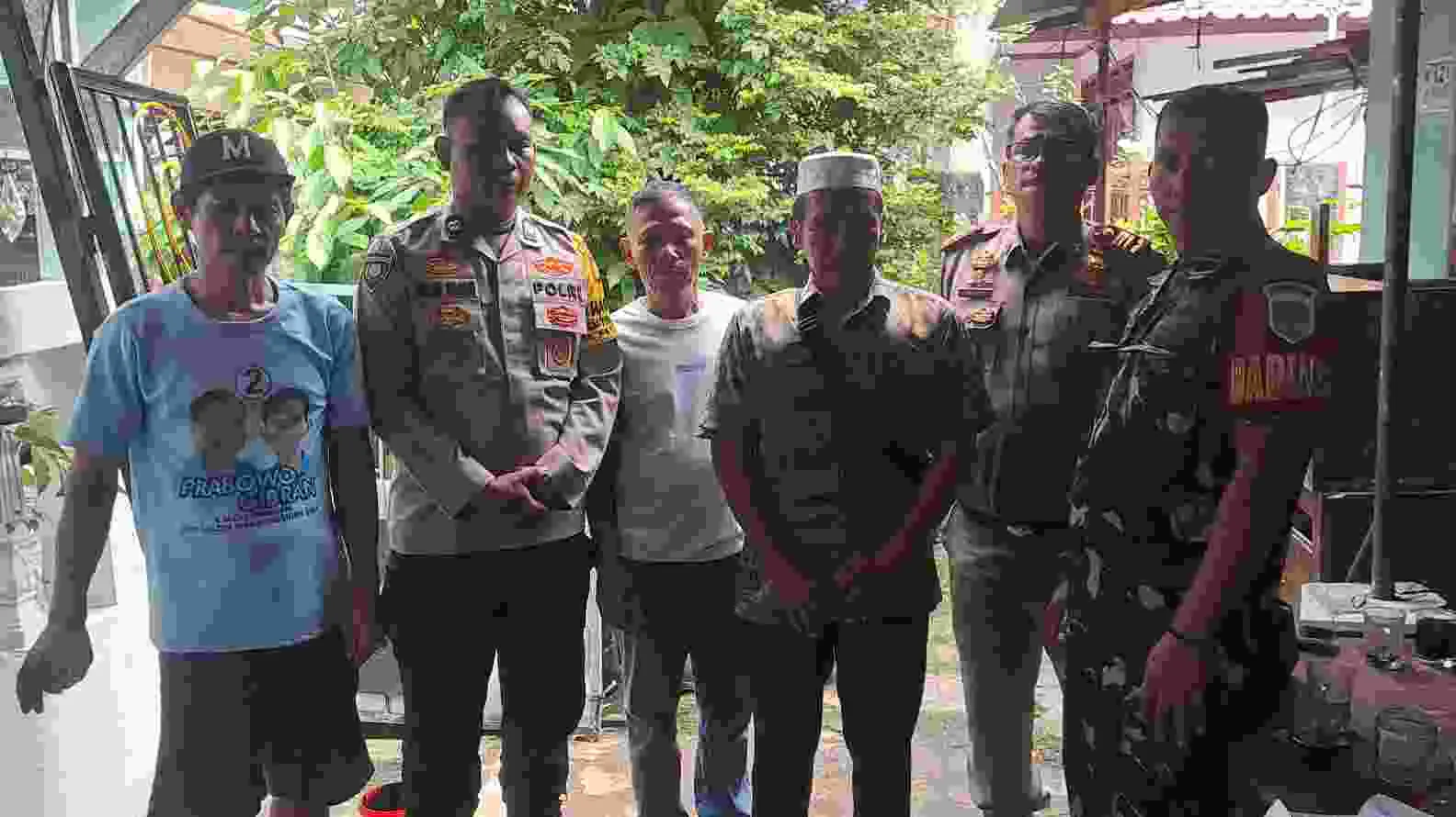 Pos Ormas Dialihfungsikan Jadi Pos Kamling, Bhabinkamtibmas Kayu Manis Ajak Warga Wujudkan Lingkungan Aman