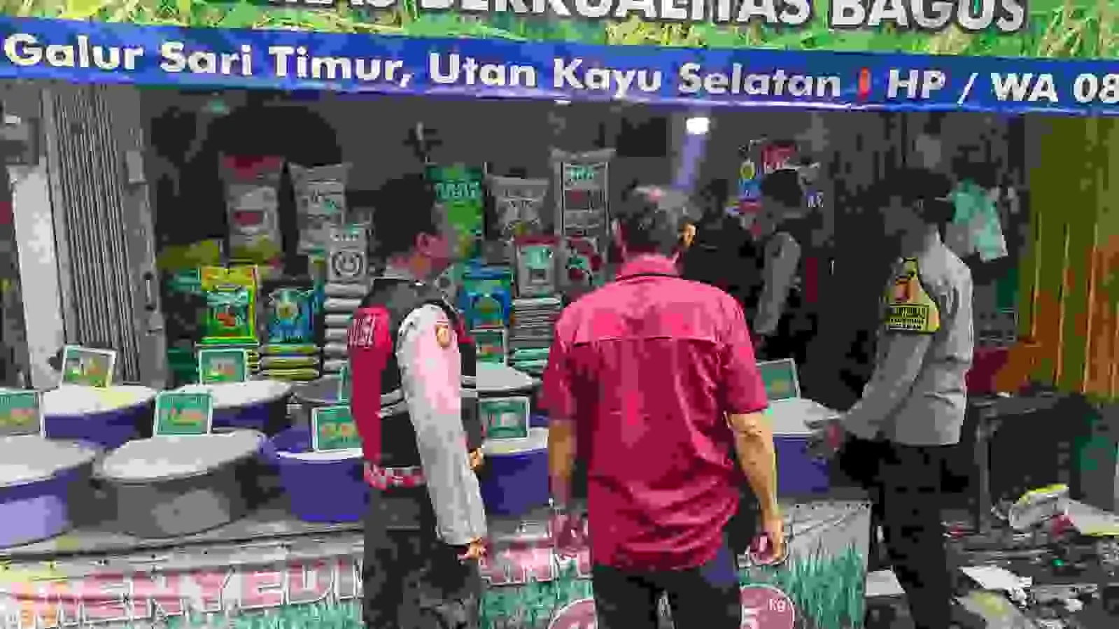 Polsek Matraman Pantau Harga Sembako di Pasar Palmeriem, Harga Cabe Rawit Tembus Rp100 Ribu per Kilogram