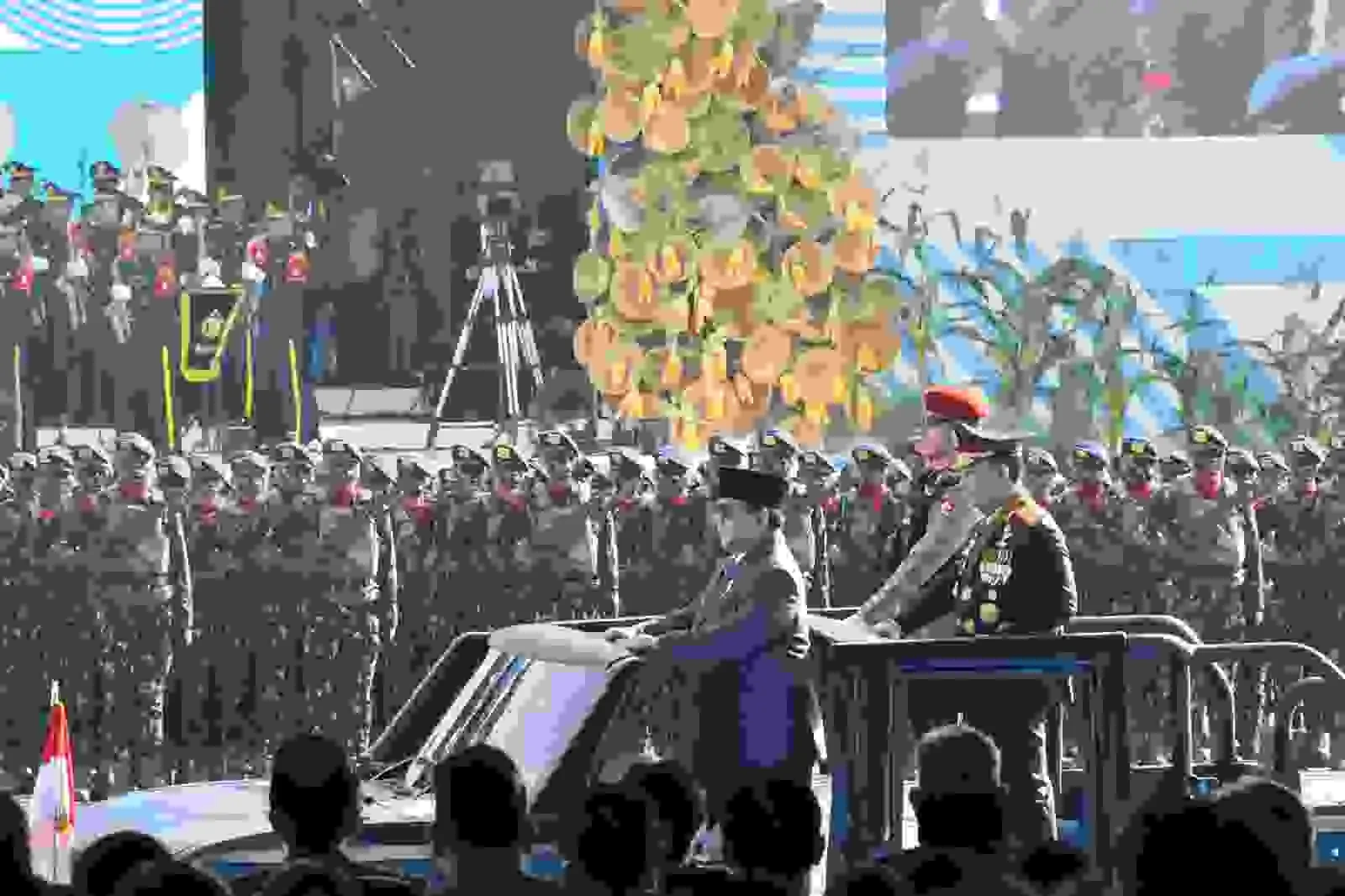 Kepala Bakamla RI Hadiri Perayaan HUT ke-79 Bhayangkara