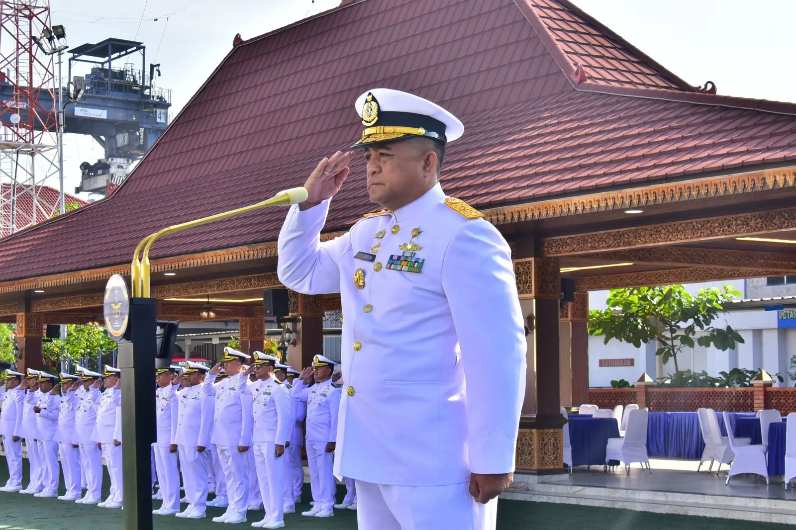 IRKOLINLAMIL PIMPIN UPACARA PERINGATAN HARI KESAKTIAN PANCASILA DI MAKO KOLINLAMIL IRKOLINLAMIL PIMPIN UPACARA PERINGATAN HARI KESAKTIAN PANCASILA DI MAKO KOLINLAMIL
