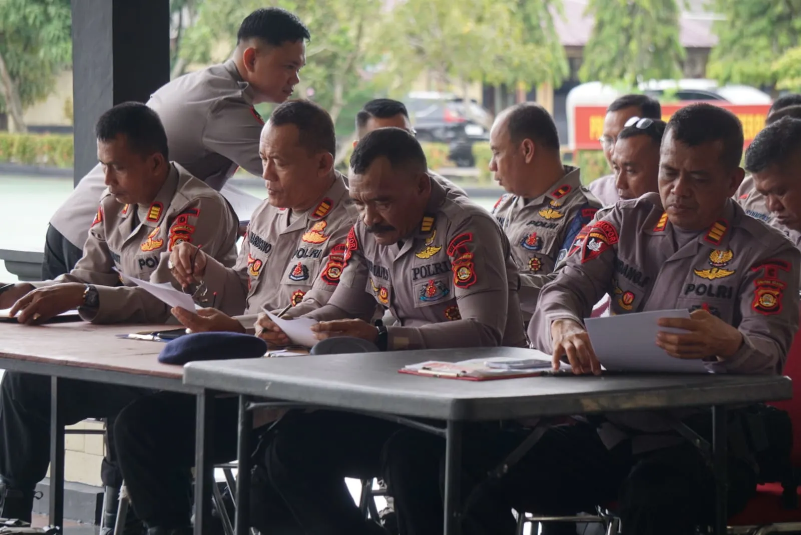 Satbrimob Polda Sumsel Laksanakan Tes Psikologi Pinjam Pakai Senpi Dinas dan Monitoring Aplikasi E-Mental Satbrimob Polda Sumsel Laksanakan Tes Psikologi Pinjam Pakai Senpi Dinas dan Monitoring Aplikasi E-Mental