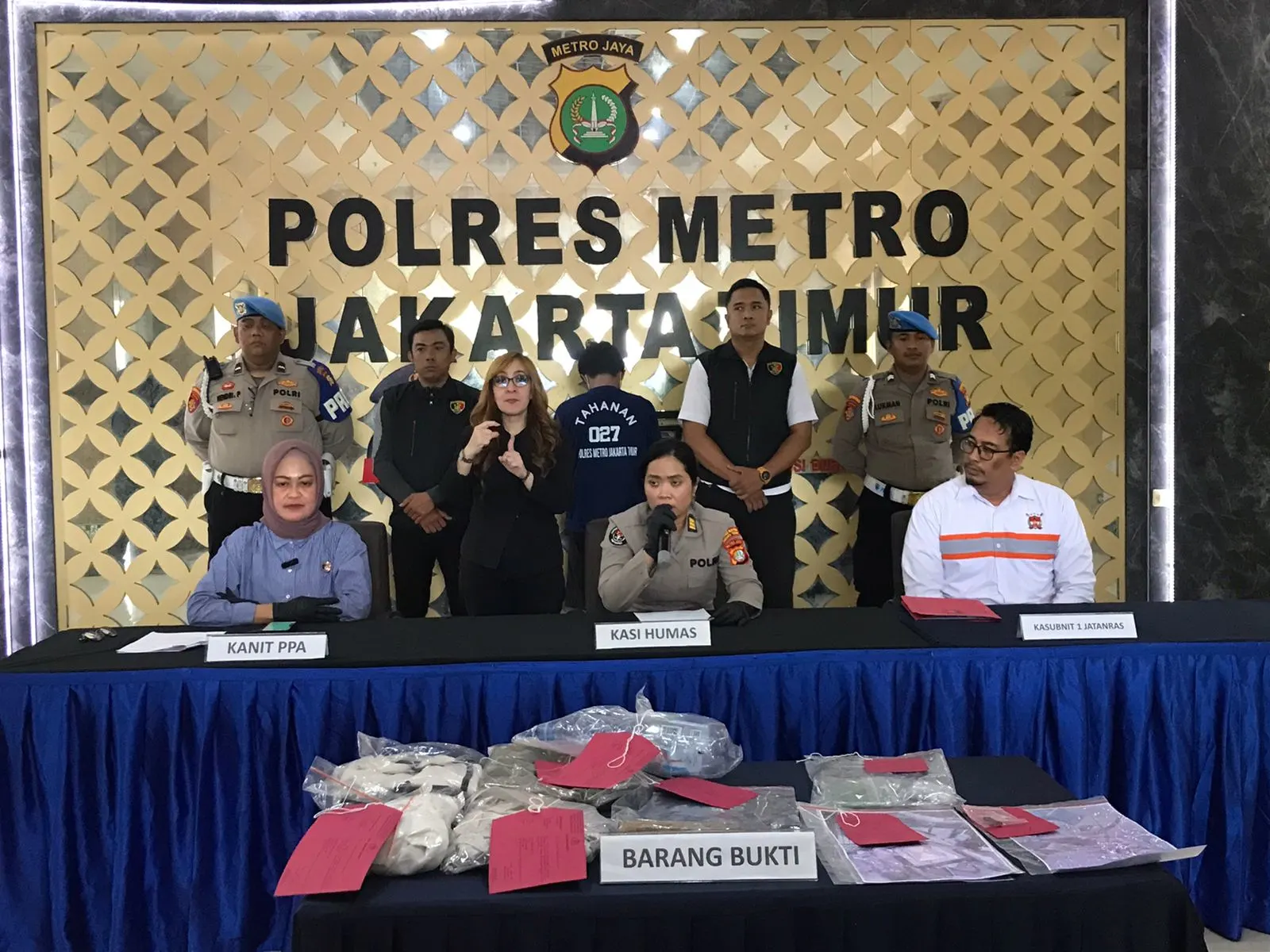 Unit PPA Polres Metro Jakarta Timur Tangkap Pelaku Pembakar Istri di Otista