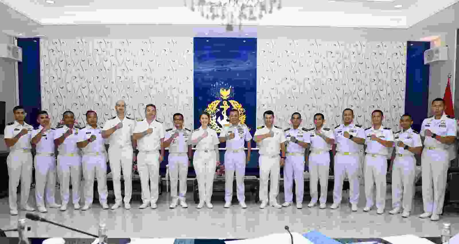 TNI AL DAN TURKISH NAVY (TURN) SUKSES GELAR NCM KE-2 GUNA PERKUAT HUBUNGAN BILATERAL TNI AL DAN TURKISH NAVY (TURN) SUKSES GELAR NCM KE-2 GUNA PERKUAT HUBUNGAN BILATERAL