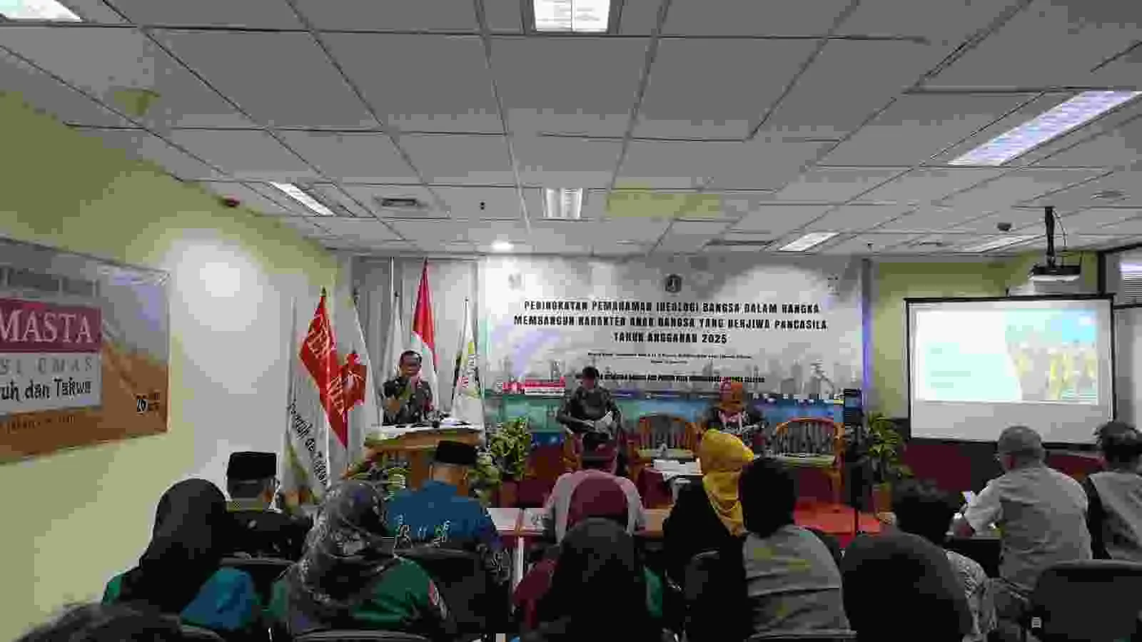 Danramil 05 Kebayoran Baru Menjadi Narasumber Pada Peningkatan Pemahaman Ideologi Bangsa Dalam Rangka Membangun Karakter Anak Bangsa Yang Berjiwa Pancasila