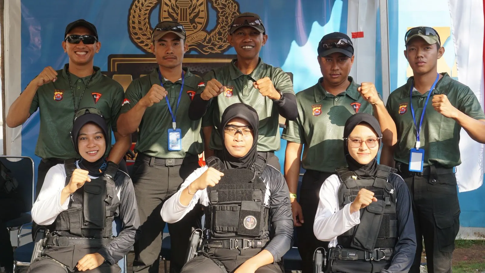 Polwan Brimob Banten Ikuti kejuaraan Srikandi Brimob Challange Tahun 2025