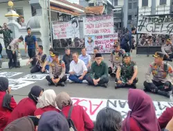 Prajurit Yonif 412 Ikut Serta Perbantuan Pengamanan Aksi Unjuk Rasa di Purworejo dan Yogyakarta