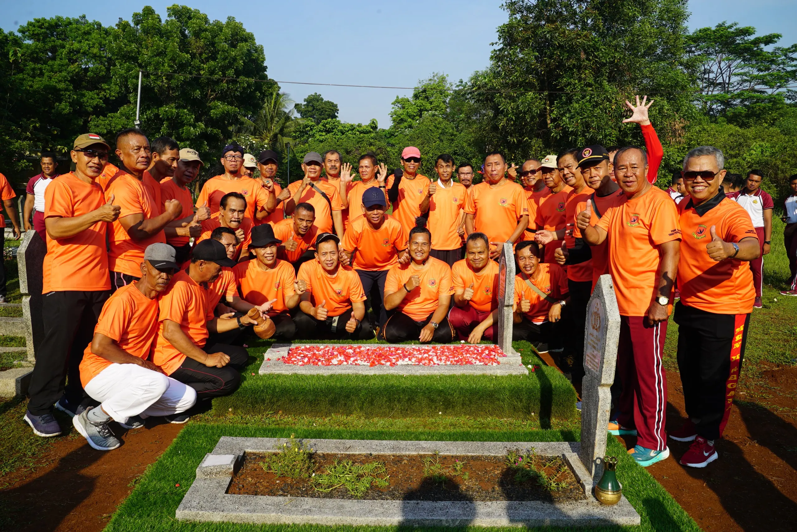 Reuni Purnawirawan Gegana, Ajang Silaturahmi dan Penghormatan di Satlat Brimob Cikeas