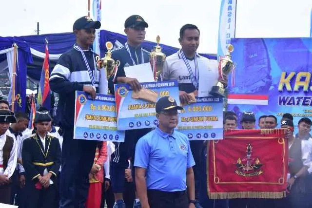 WADANKORMAR HADIRI PENUTUPAN KASAL CUP OLAHRAGA PERAIRAN 2025