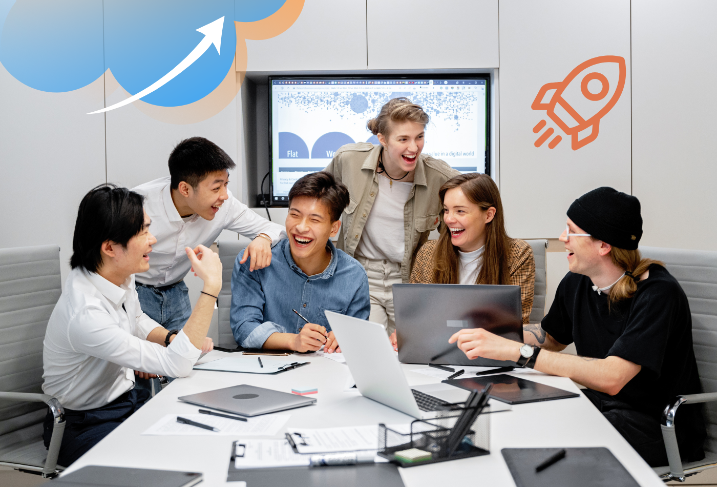 Team working together