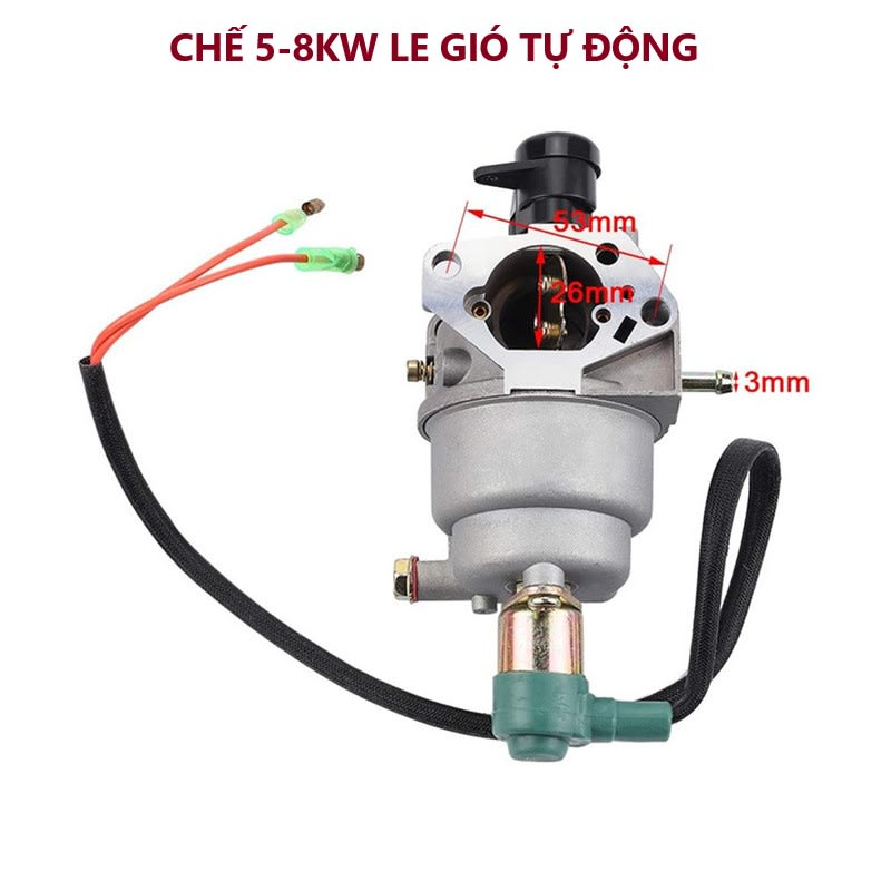 CHẾ MÁY PHÁT ĐIỆN 5KW LE TỰ ĐỘNG