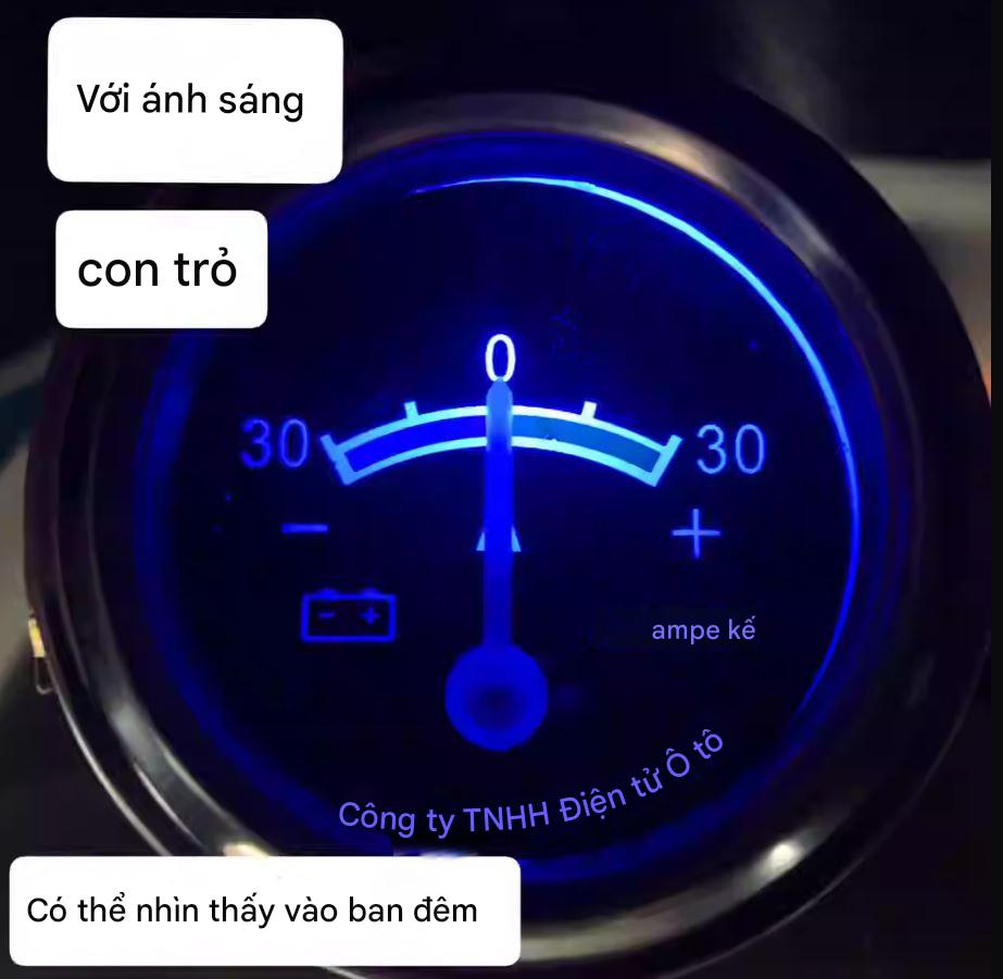 ĐỒNG HỒ SẠC BÌNH CÓ ĐÈN