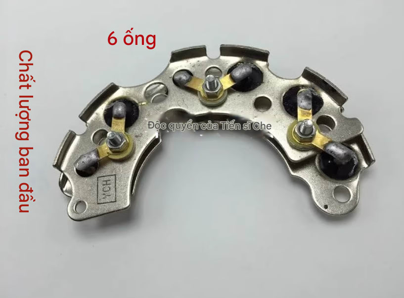 Đi ốt cầu chỉnh lưu máy phát điện 12v 24v  loại 3 chân D