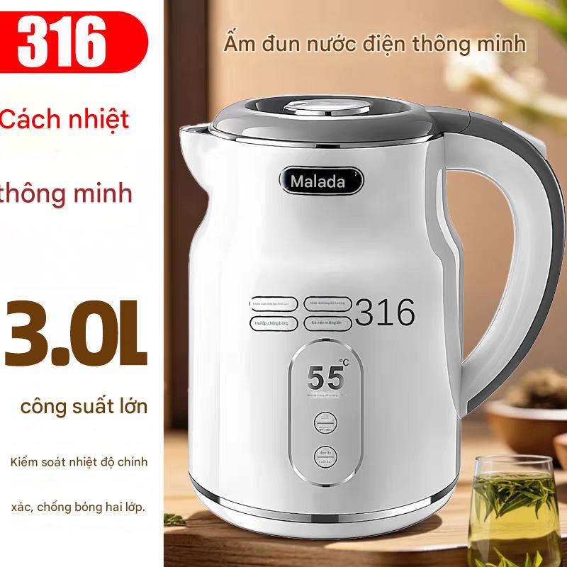 Ấm Siêu Tốc Inox 316 Cao Cấp Giữ Nhiệt