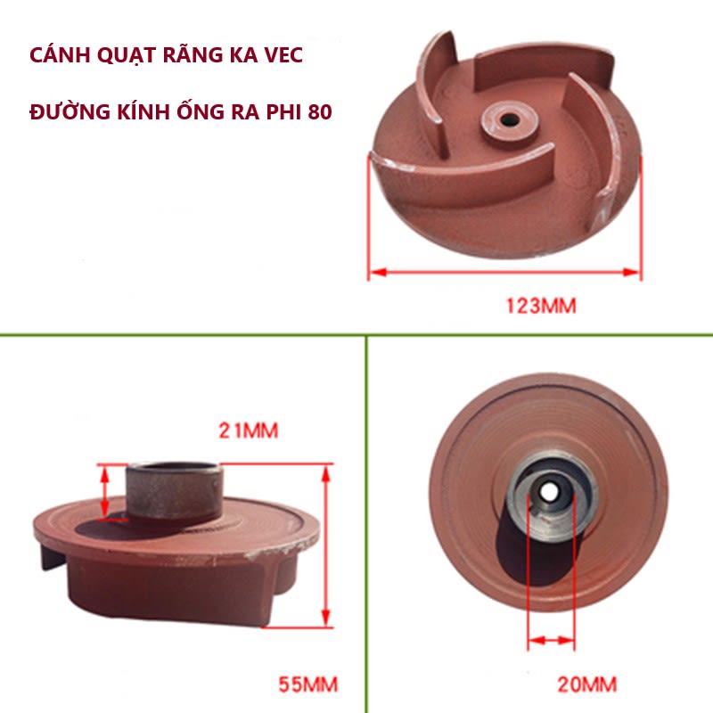  KAVET ỐNG RA PHI 80