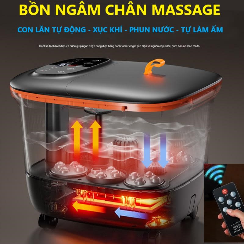 Chậu Ngâm Chân Massage Cao Cấp