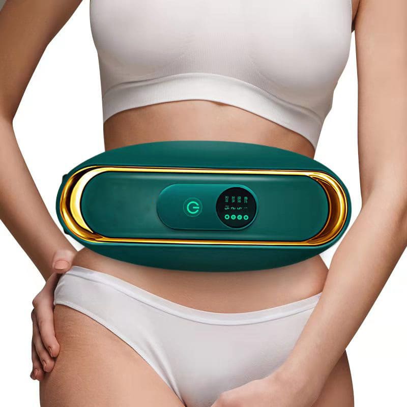 Máy Massage Bụng XANH RIỀM VÀNG