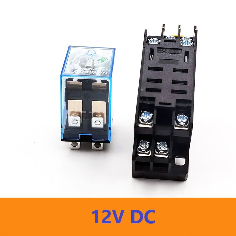 ROLE 12V 8 C TO + ĐẾ