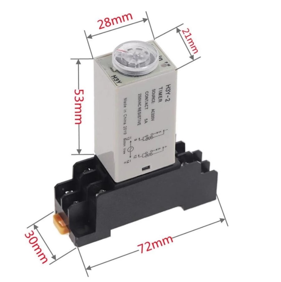 ROLE THỜI GIAN H3Y-2 60S KÈM ĐẾ