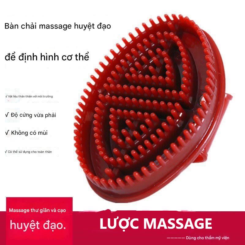 2 Lược Massage Body Cầm Tay – Kích Thích Tuần Hoàn Máu, Giảm Stress Mỗi Ngày