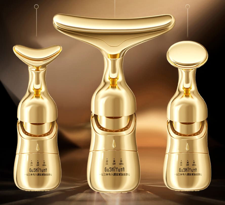 Máy Massage Mặt Nâng Cơ 3in1 – Trẻ Hóa Da, Tăng Đàn Hồi, Chống Lão Hóa
