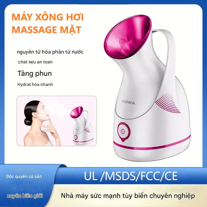 Máy Xông Hơi Mặt Konka Cao Cấp – Làm Sạch Sâu, Thải Độc Da, Dưỡng Ẩm Hiệu Quả
