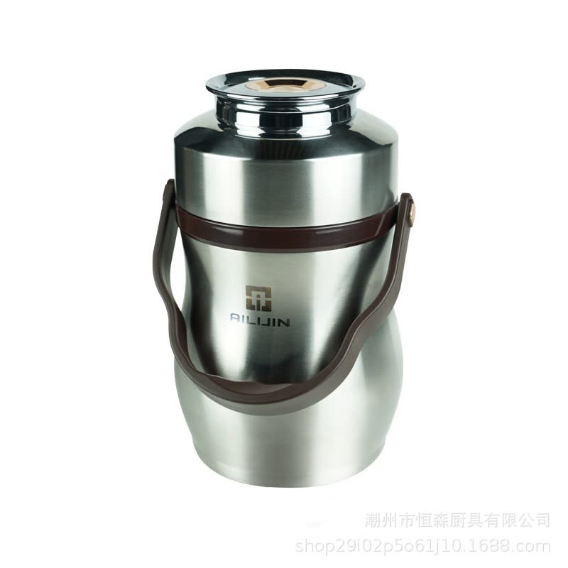 Cặp Lồng Hộp Cơm Inox 3 Ngăn 2L – Giữ Nhiệt Lâu MÀU INOX