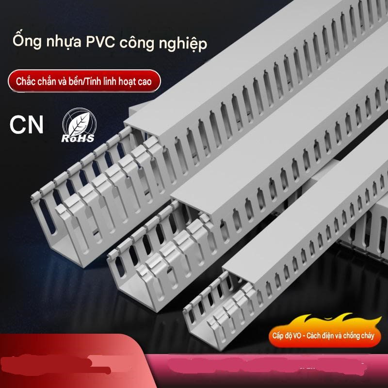 Ghen Hộp Nhựa Lắp Tủ Điện ( 1Mét )