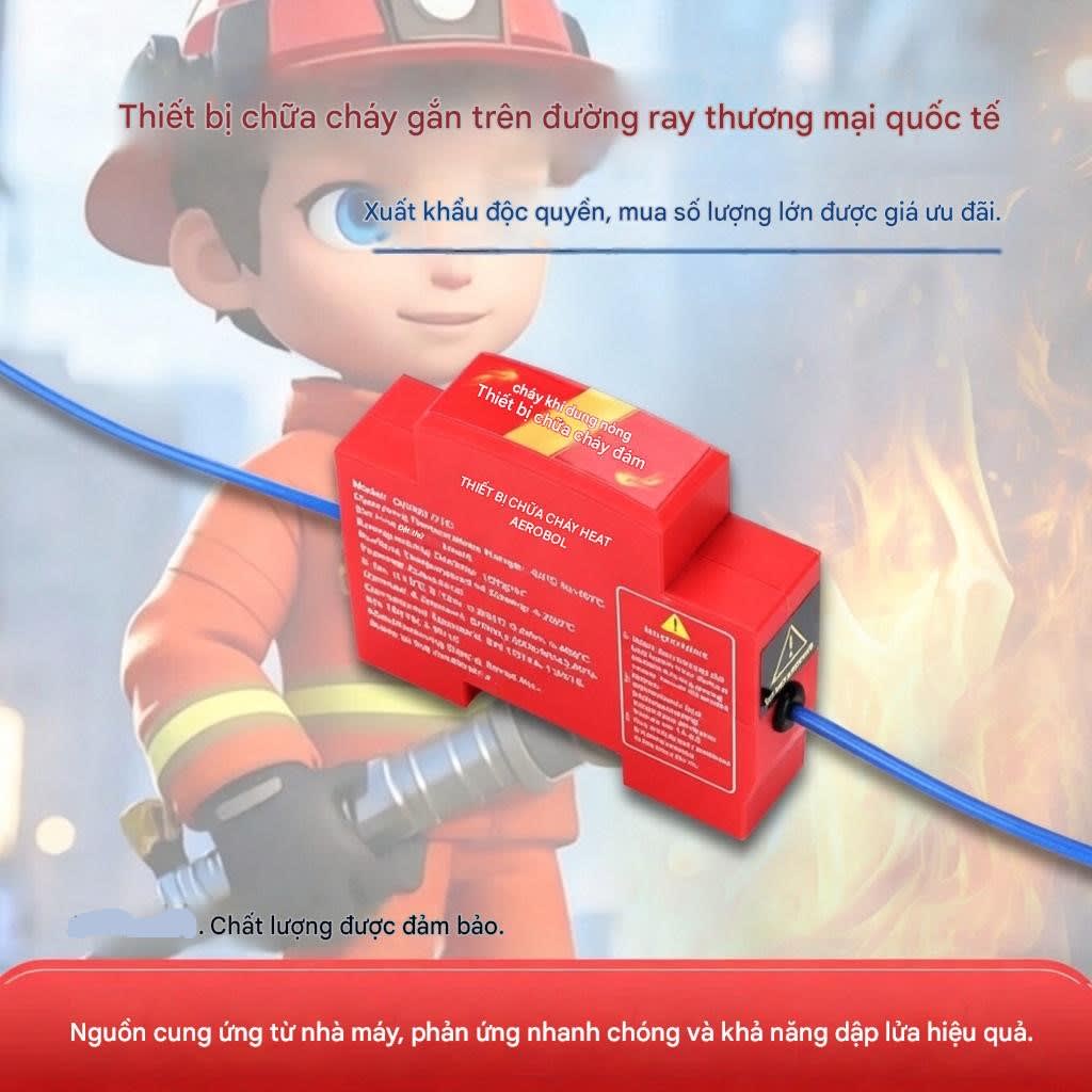 Thiết bị chữa cháy tự động dập lửa dùng cho tủ điện