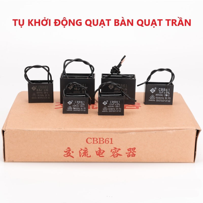 5 CÁI TỤ 2.5UF