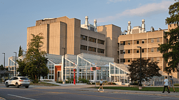 McMaster University Life Sciences Biology Building and Greenhouse