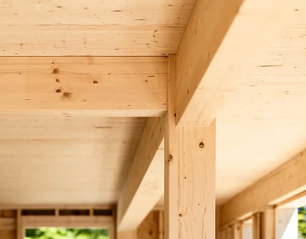 Mass Timber House Jamaica, VT