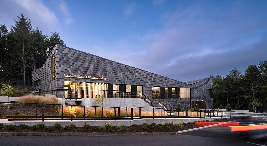 Lincoln City Police Station - Mass Timber WIN Project | WoodWorks ...