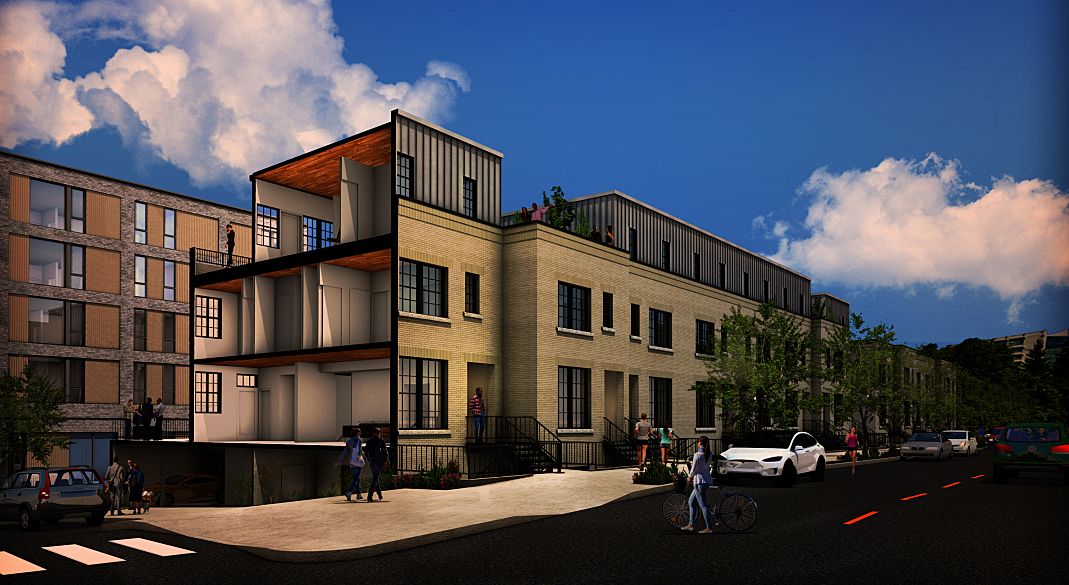 Wilson Forest Park Townhomes Mass Timber WIN Project WoodWorks