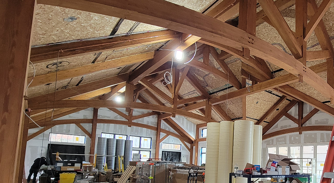 Cumberland Community Center - Mass Timber WIN Project | WoodWorks ...