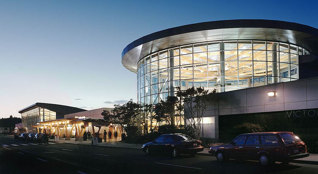 Victoria International Airport - Terminal - Mass Timber WIN Project ...