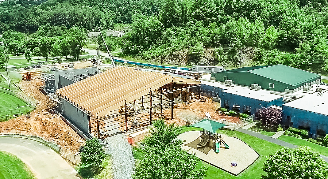 Jackson County Aquatics Mass Timber WIN Project WoodWorks