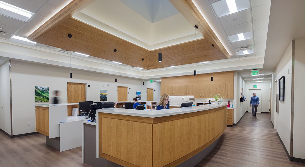 Now Care, Western Montana Clinic Mass Timber WIN Project WoodWorks