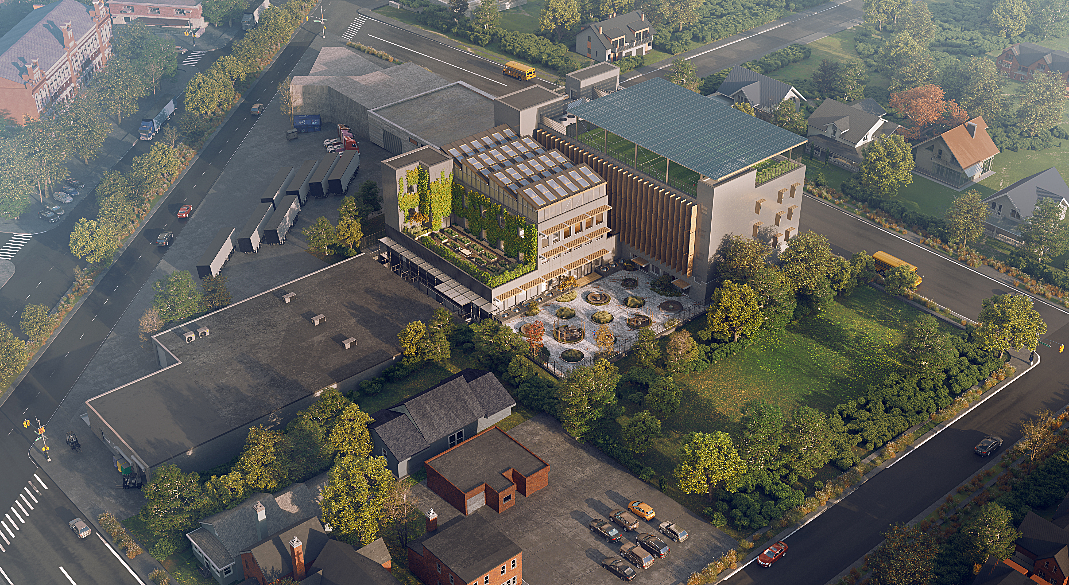 Evergreen Charter School Mass Timber WIN Project WoodWorks