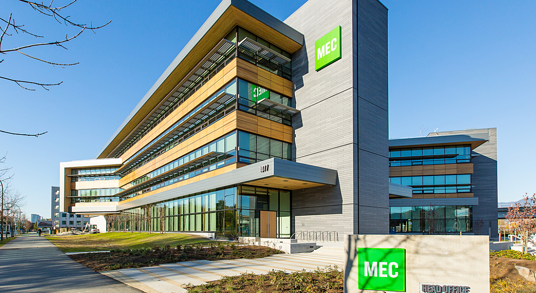 Mountain Equipment Coop Mass Timber WIN Project WoodWorks Innovation Network