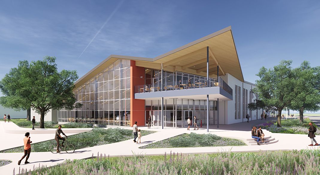 Latitude Dining Commons at the University of California Davis Mass
