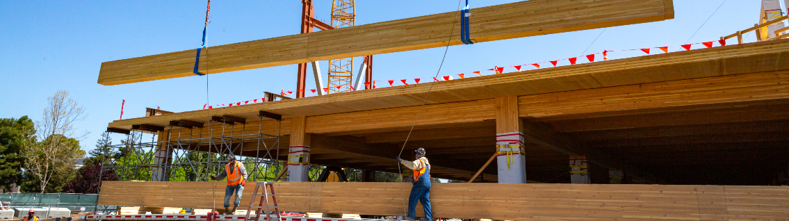 Elevated Construction Services Building