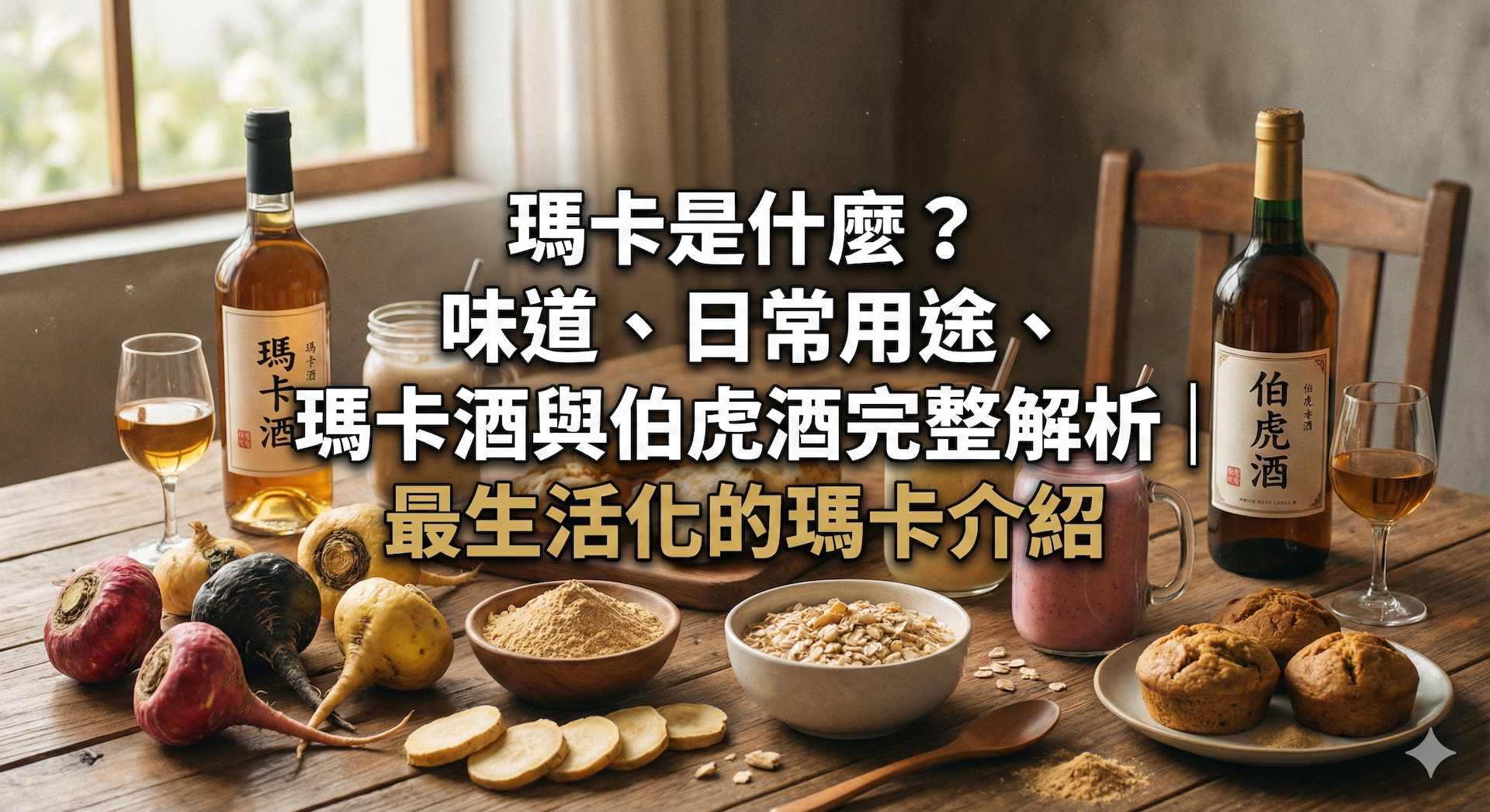 瑪卡是什麼?味道、日常用途、瑪卡酒與伯虎酒完整解析|最生活化的瑪卡介紹