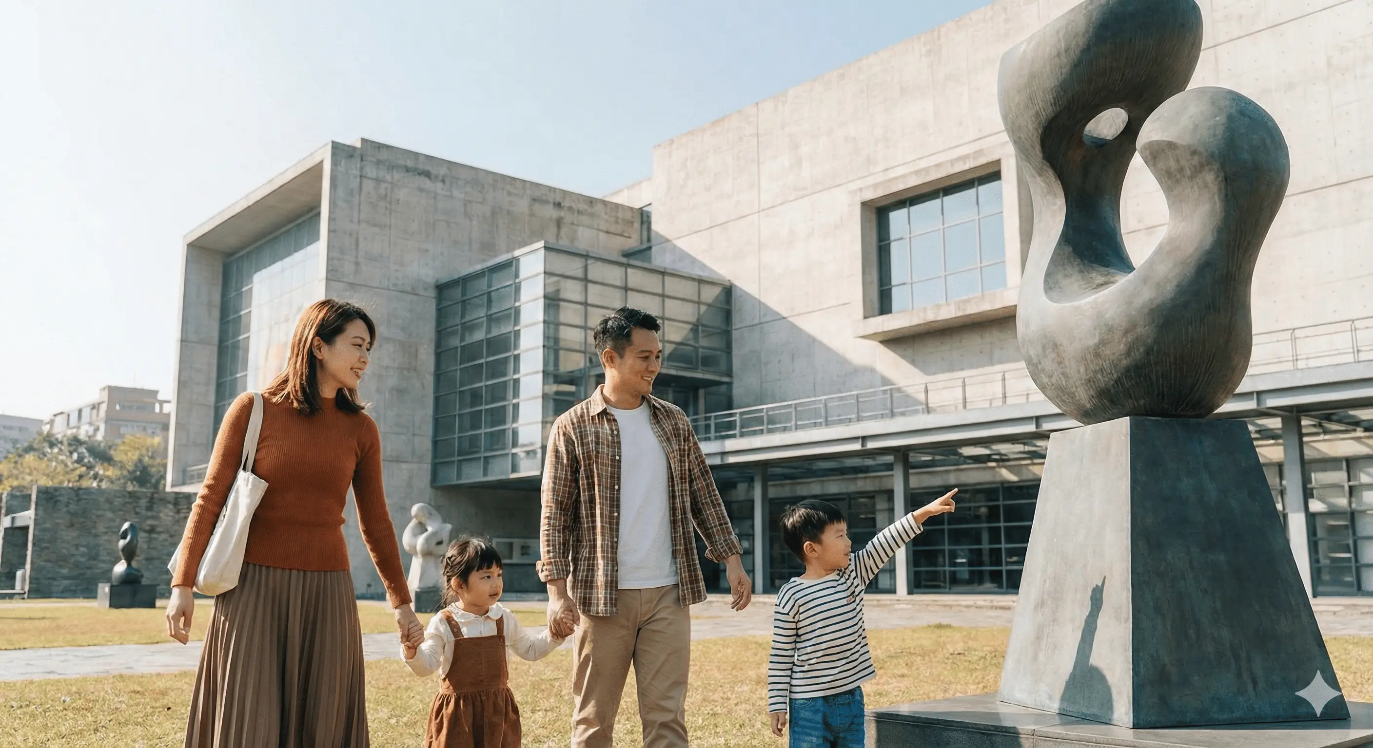 國立台灣美術館｜免費參觀！週末親子藝術之旅最佳去處