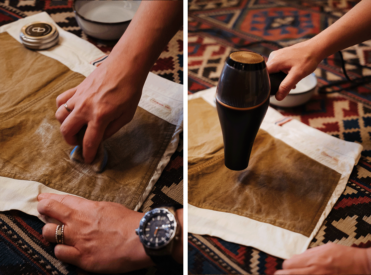 Best hot sale reproofing wax