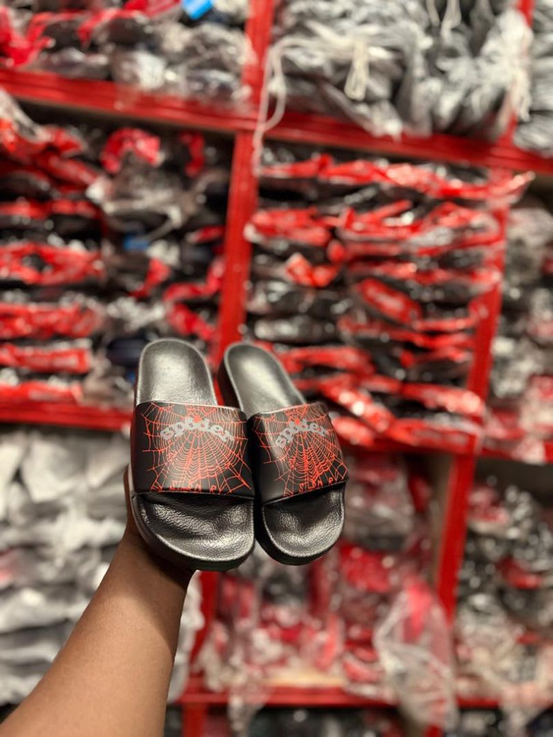 Spider Web Slides (Orange)