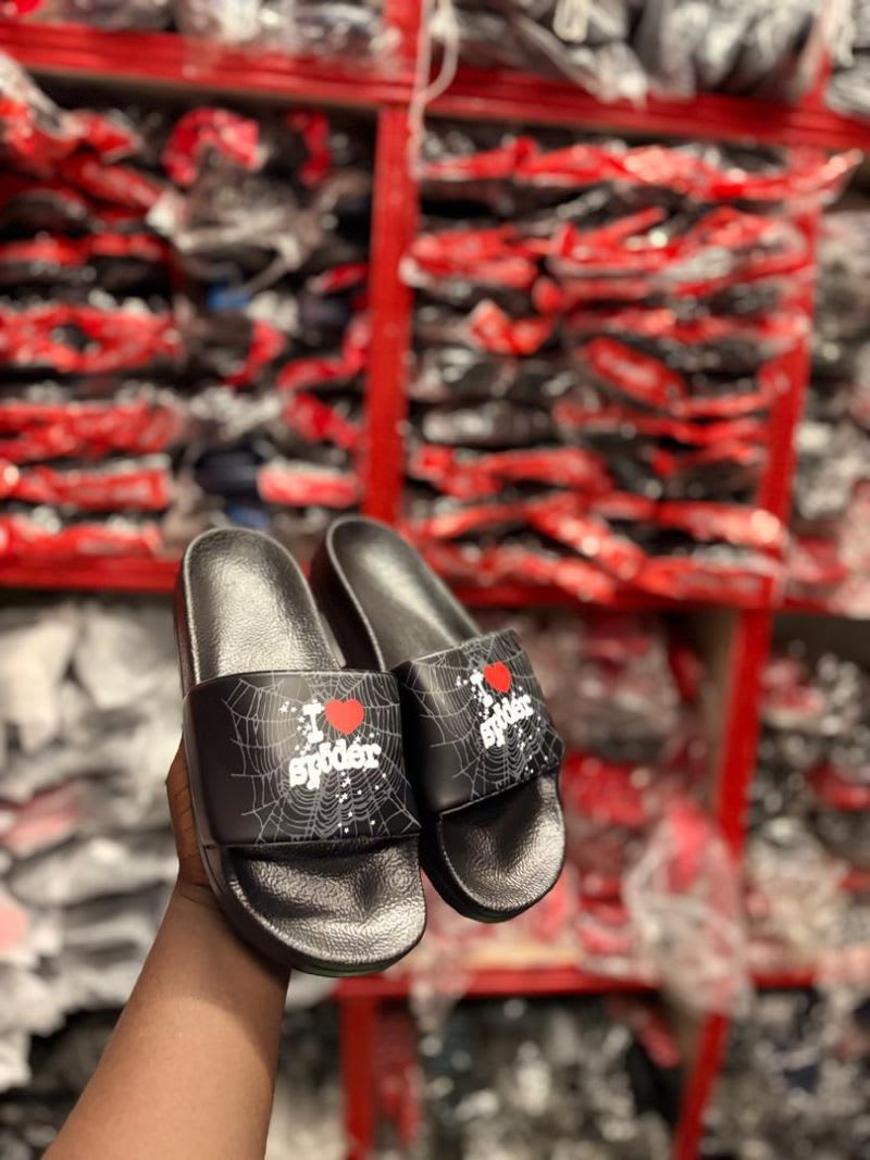 Spider Web Slides (Black)