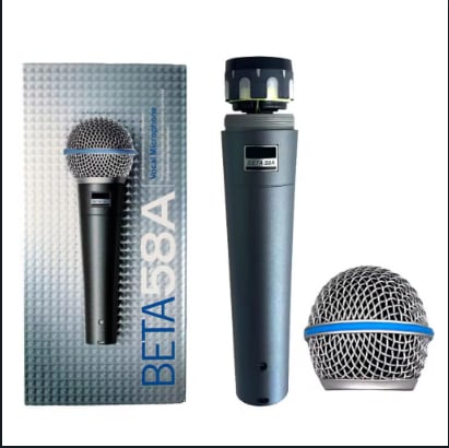 SHURE BETA 58A DYNAMIC MICROPHONE