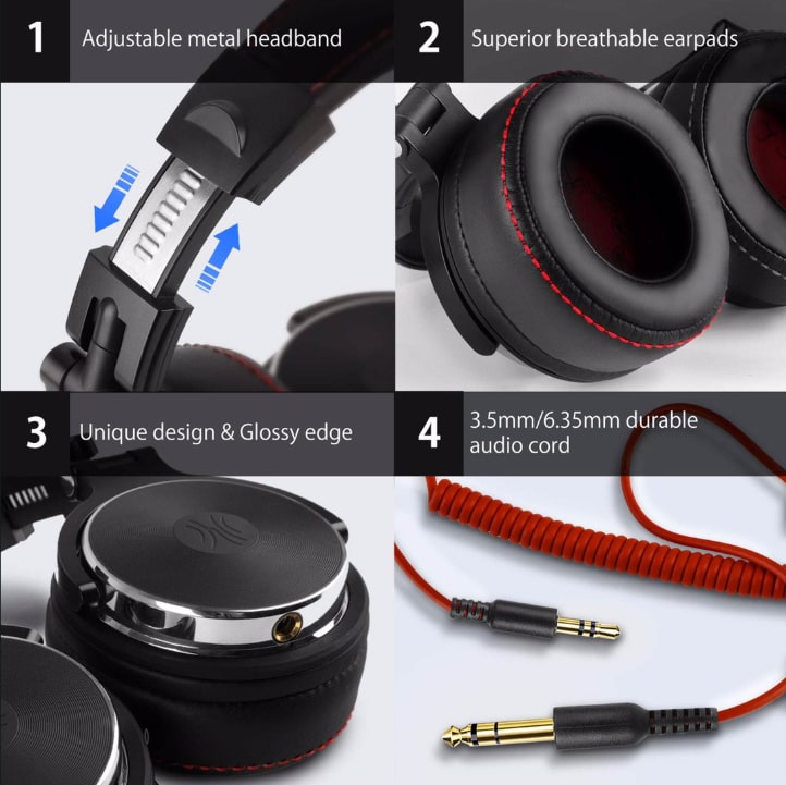 ONE AUDIO PRO 50 OVER-EAR STUDIO HEADPHONE