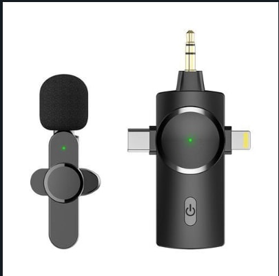 3FUNCTIONAL WIRELESS LAPEL MICROPHONE- SINGLE
