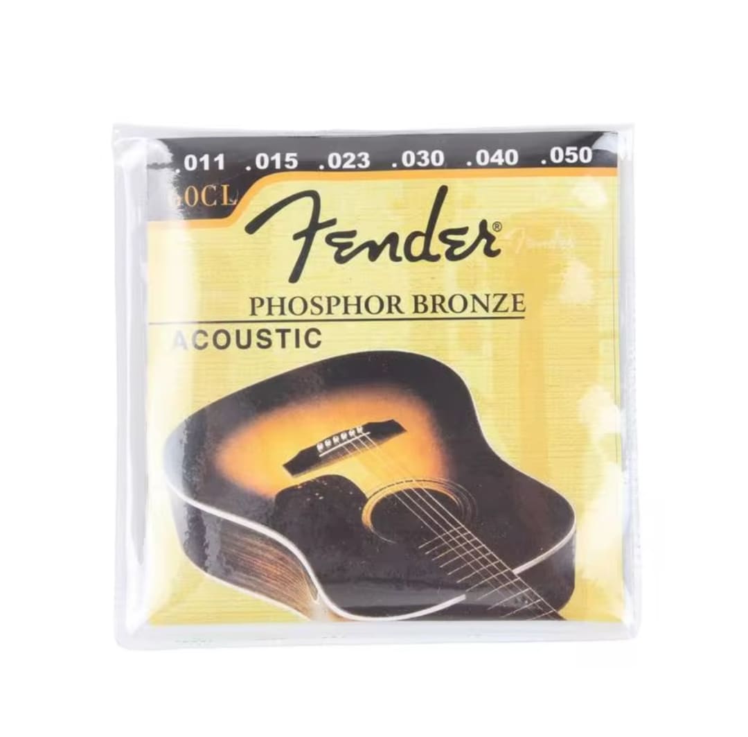 ORIGINAL FENDER ACOUSTIC GUITAR 🎸 STRINGS